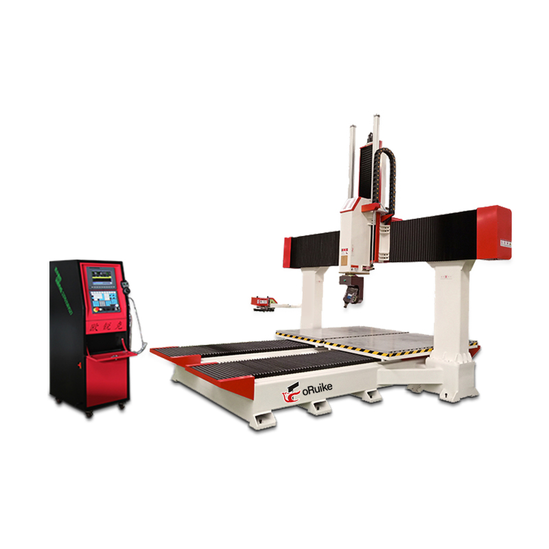 双台面五轴雕刻机