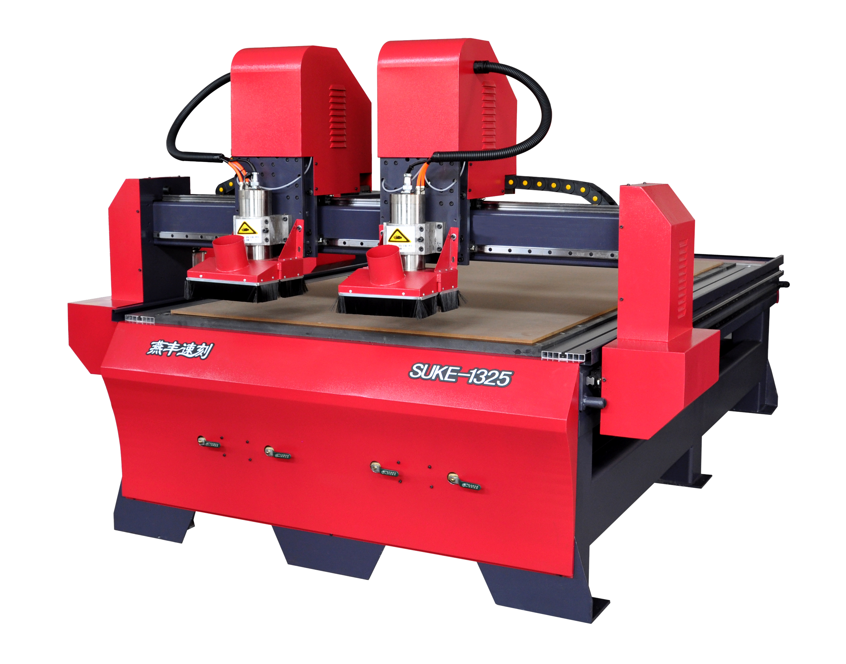 木工雕刻机真空吸附和型材夹具台面的区别及用途