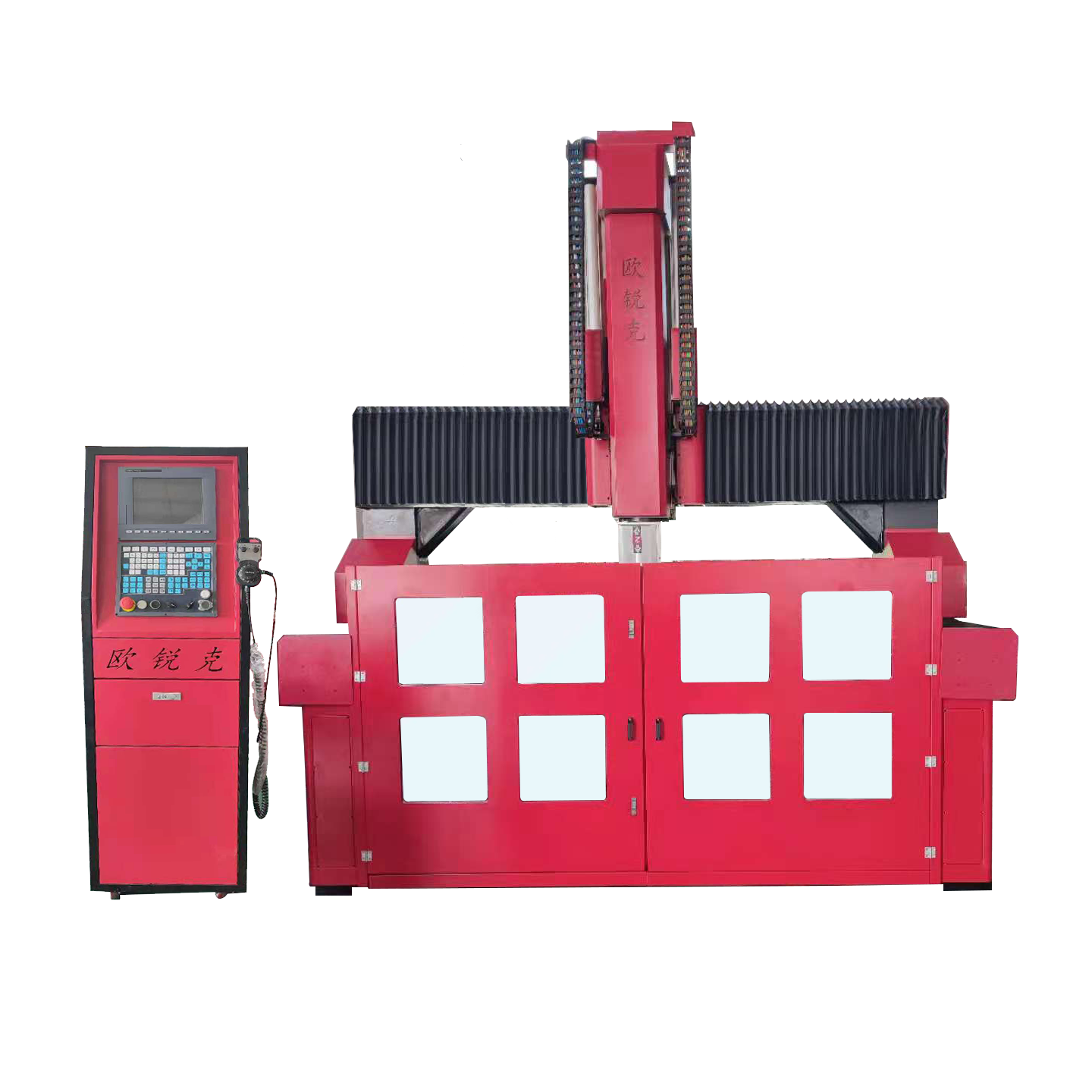 龙门动五轴雕刻机（带门）